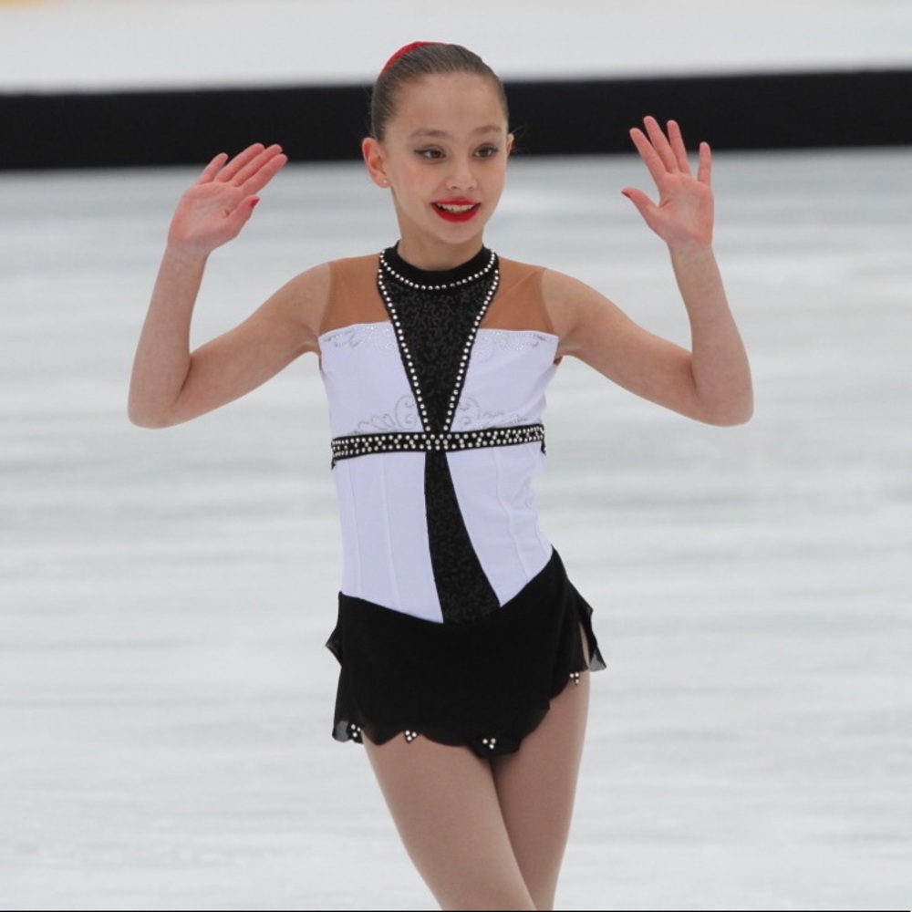 Beautiful skating competition dress